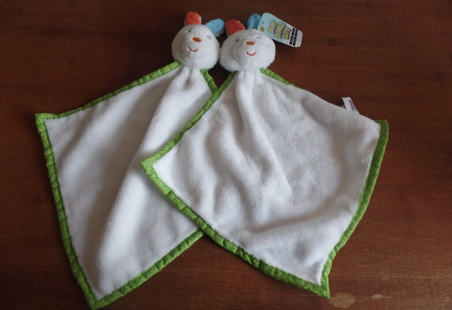 No1 lot doudou plat lapin - /,