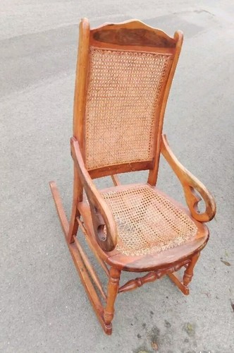 Rocking chair noyer - rocking,