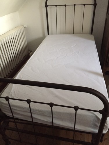 Lit ancien fer - lit,