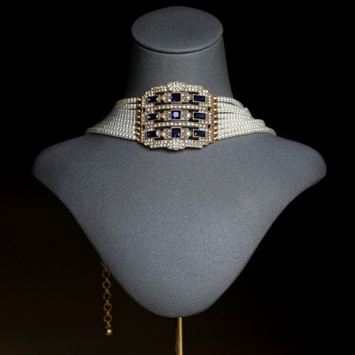 Collier ras cou choker - du,