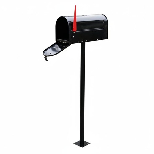 Boîte aux lettres métallique - boîte,