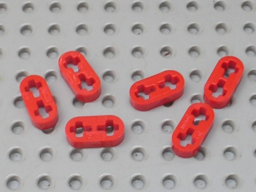 Lego technic red liftarm - 6,