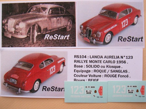 Rs104 decal restart 43 - decal, 1/43