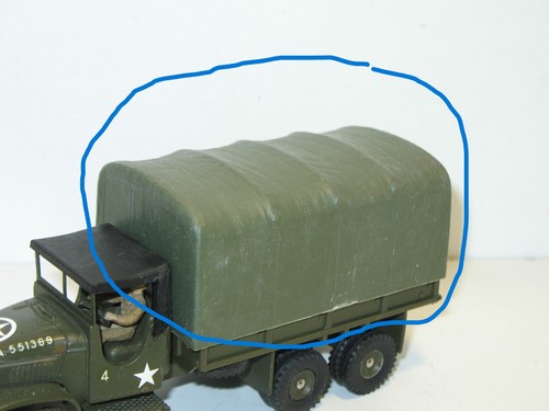 Dinky toys bache - dinky, capote