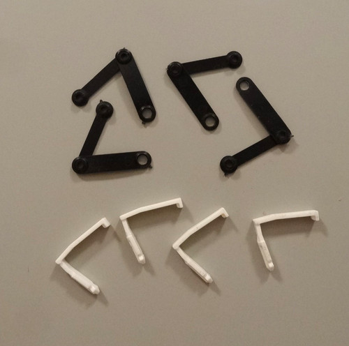 Lot goupilles 4 clips - 4, +