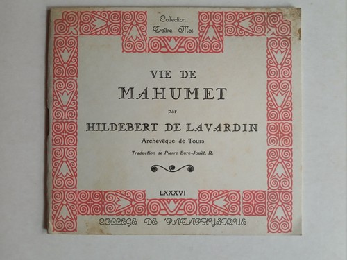 Pataphysique hildebert de - pataphysique,