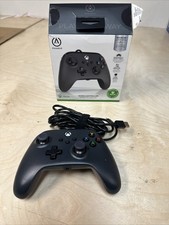 PowerA Official Xbox One, Series X/S & PC Black Wired Controller 10 Ft Cable
