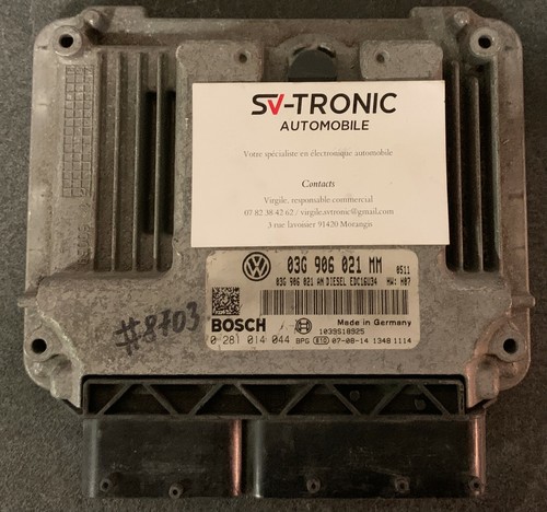 Calculateur moteur décodé - , vw