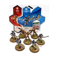 Wotc Heroscape Figure Lâche Vague #2 - Utgar's Rage - Minutemen & Loups NM