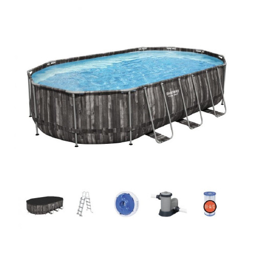 Bestway 5611r piscine - 5611r, steel