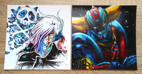 Goldorak albator cartes - goldorak,