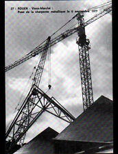 ROUEN (76) OLD-MARCH / POSE of the METALLIC FRAME in 1977