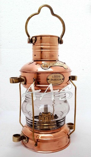 Lampe pétrole laiton - pétrole,