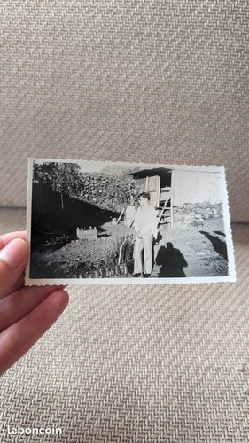 Photo ancienne snapshot enfant - snapshot,