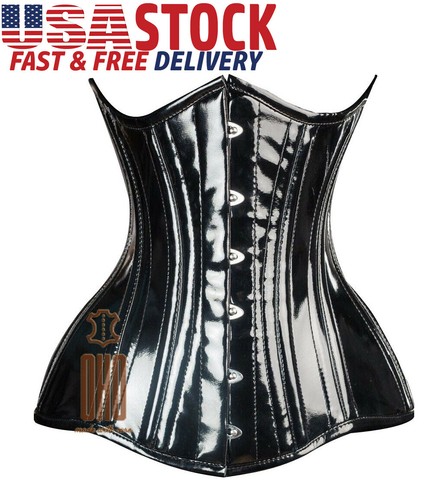 Steel boned waist cincher - boned,