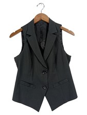  United Colors of Benetton Gilet Costume Femme Noir Business (EU 40)