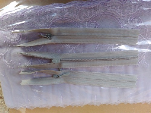 Lot fermeture eclair - 10,