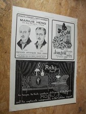 burn perfume ROBJ by HEMJIC + perfume JONES + Marius HENG pub ILLUSTRATION 1921