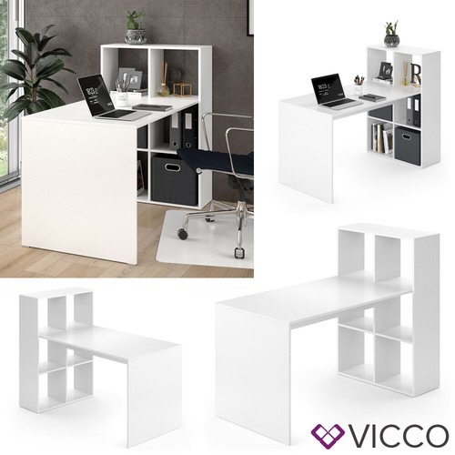 Bureau vicco emir blanc - bureau,
