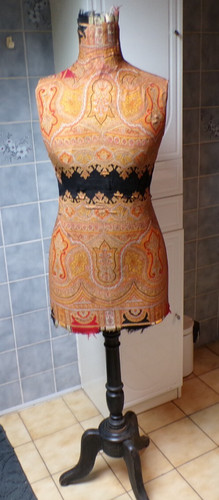 Buste mannequin ancien - mannequin,