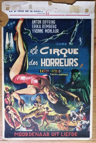 Cirque des horreurs affiche - des,