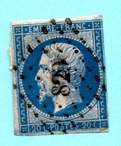 Timbre france 1862 napoleon - 1862,