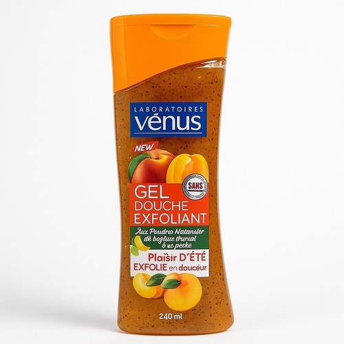 Gel douche exfoliant - douche, pêche