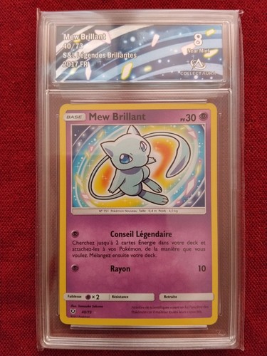 Carte pokémon mew - mew, brillant