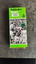 SUBBUTEO DELACOSTE 657 312 FOOT TABLE SOCCER VINTAGE EQUIPE TEAM URSS RUSSIA MIB