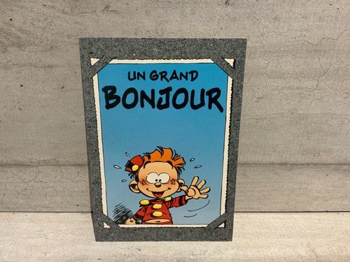 Carte postale spirou dupuis - carte, spirou.