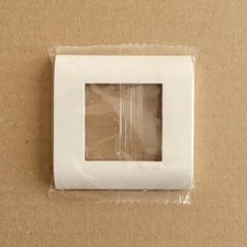 1 Plaque blanche 1 poste -