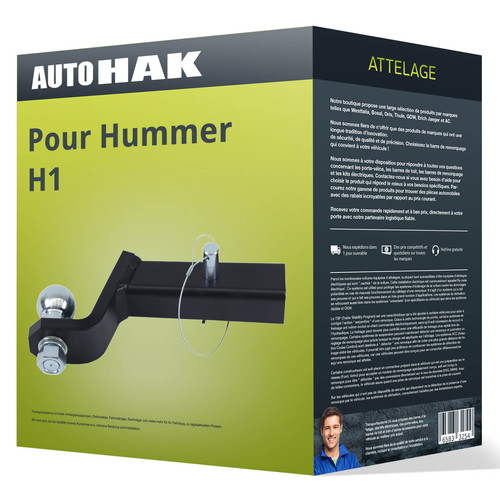 Attelage pour hummer - attelage, h1