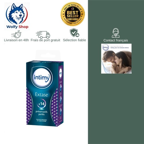 Intimy préservatifs extase - 14,