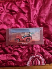 TINTIN JEEP BOITE ROUGE AVEC