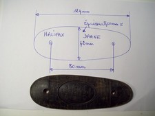 plaque de couche fusil chasse