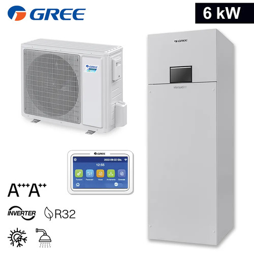 Pompe chaleur air eau - chaleur, gree
