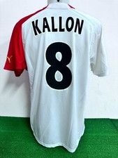 Maillot Monaco Kallon Match Worn Shirt Jersey Camiseta Vintage COA 2004/2005