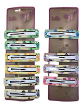 10 CLIC CLAC HAIR CLIPS FLOWERS COLORS PHOTO CM 10 CLIPS HAIRSTYLES