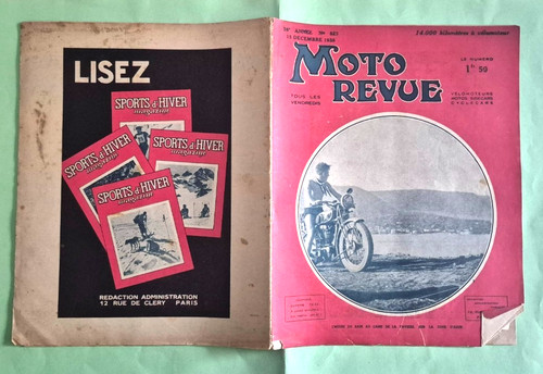Moto revue 823 12 - revue, ;