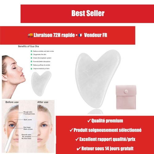 Gua sha visage jade - sha,