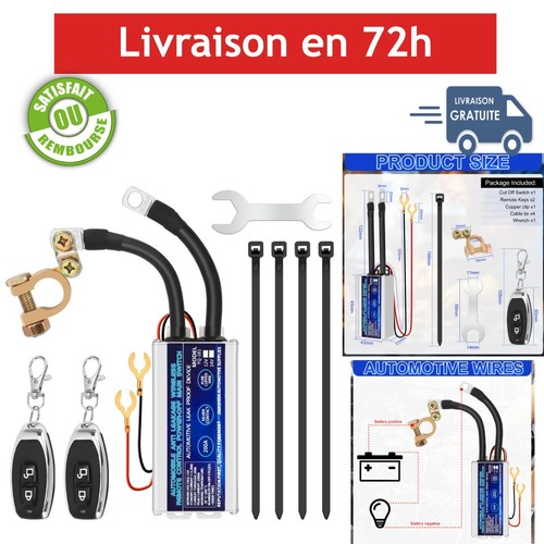 Interrupteur coupure de - de,