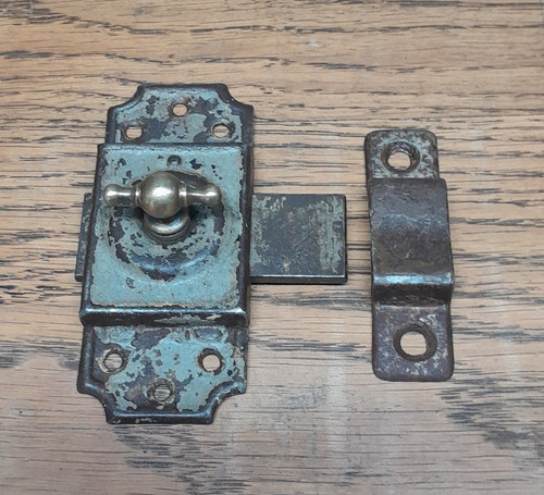 Ancien petit verrou loquet - petit,
