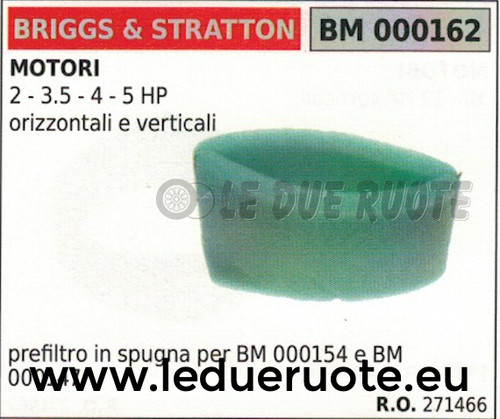 271466 éponge filtre - 271466,