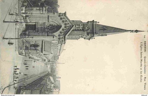 Carte postale pantin - 93,
