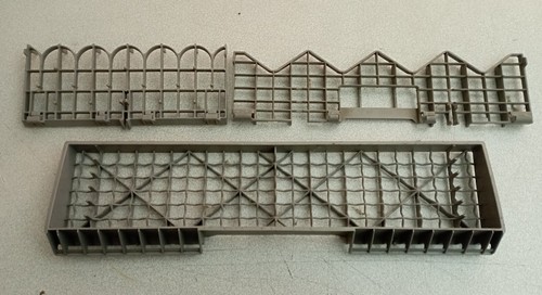 Lot support plastique panier - lot,