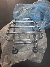 PORTE BAGAGE AVANT ORIGINE PIAGGIO 125-250-300 VESPA GTS CHROME 1B001482