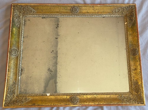 Miroir époque empire bois - empire, en