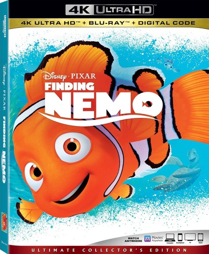 Finding nemo uhd blu - finding, blu-ray