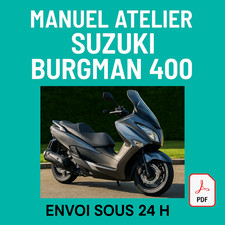 Manuel Atelier Suzuki 400