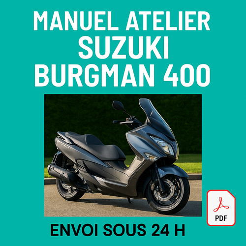 Manuel atelier suzuki - suzuki, 400